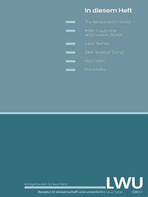 cover image of LWU Literatur in Wissenschaft und Unterricht